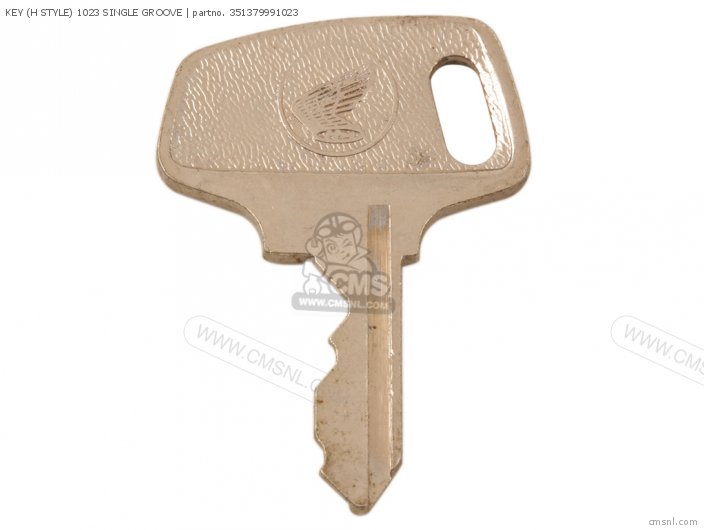 Honda KEY (H STYLE) 1023 SINGLE GROOVE 351379991023