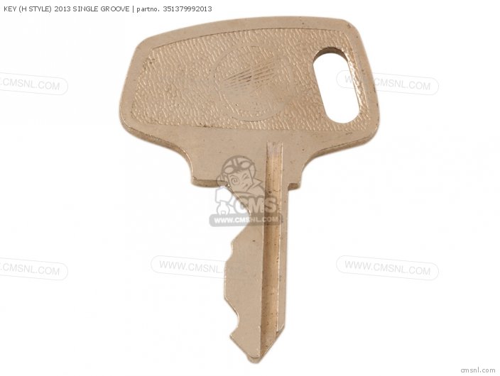 Honda KEY (H STYLE) 2013 SINGLE GROOVE 351379992013