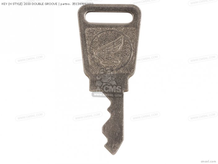 Honda KEY (H STYLE) 2033 DOUBLE GROOVE 351349992033