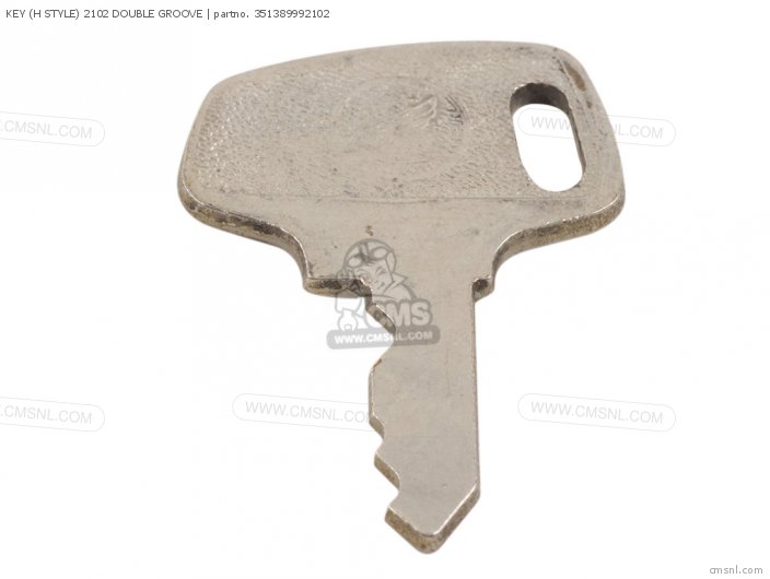 Honda KEY (H STYLE) 2102 DOUBLE GROOVE 351389992102