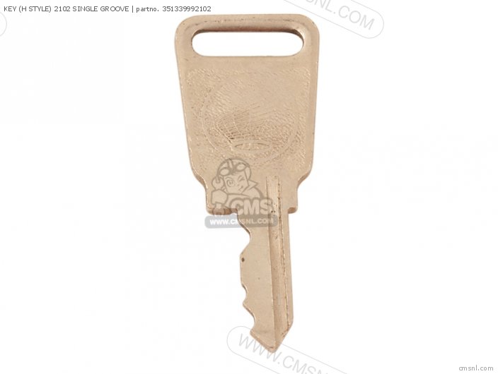 Honda KEY (H STYLE) 2102 SINGLE GROOVE 351339992102