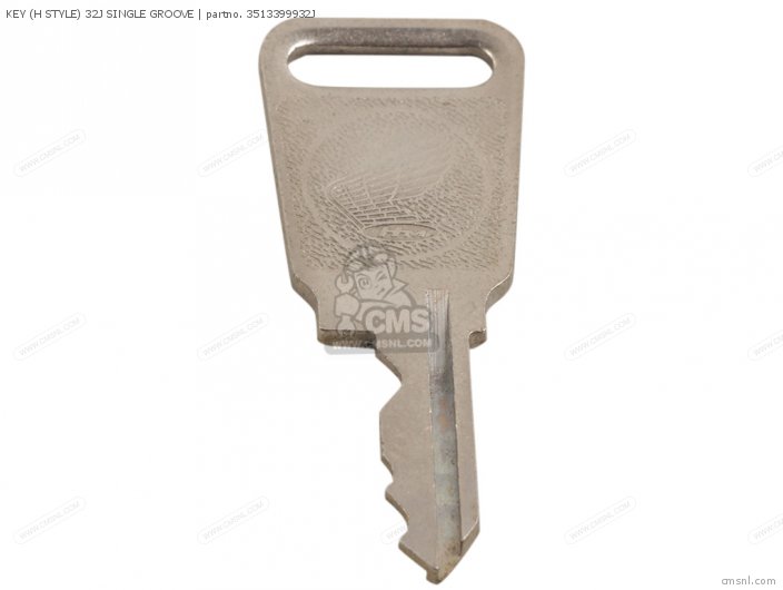 Honda KEY (H STYLE) 32J SINGLE GROOVE 3513399932J