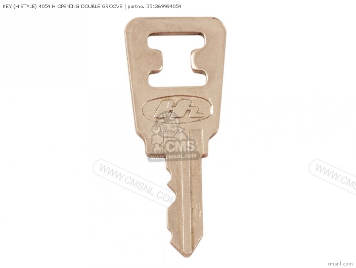 Honda KEY (H STYLE) 4054 H OPENING DOUBLE GROOVE 351369994054