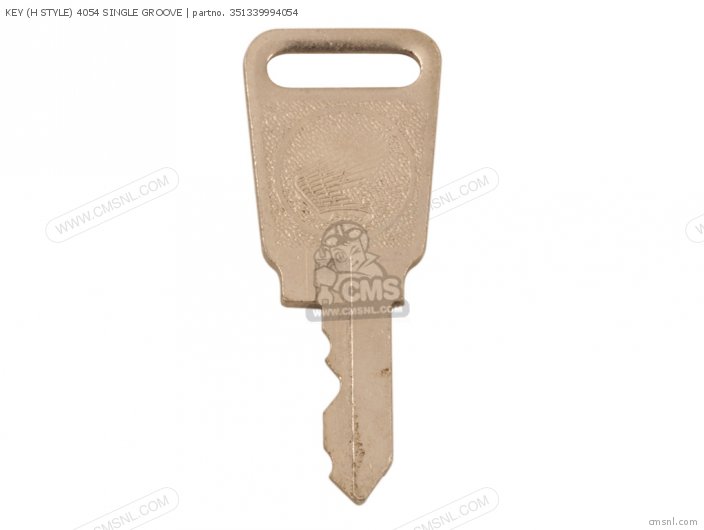 Honda KEY (H STYLE) 4054 SINGLE GROOVE 351339994054