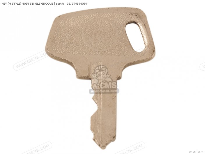 Honda KEY (H STYLE) 4054 SINGLE GROOVE 351379994054