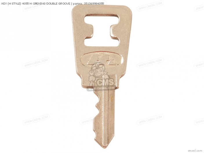 Honda KEY (H STYLE) 4055 H OPENING DOUBLE GROOVE 351369994055