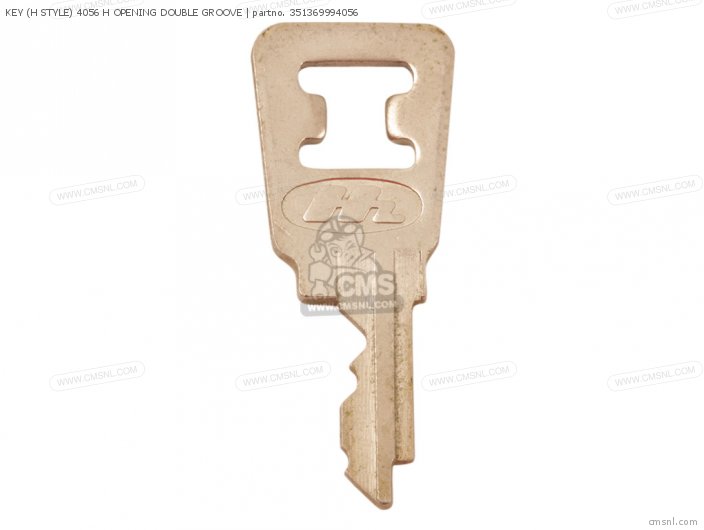 Honda KEY (H STYLE) 4056 H OPENING DOUBLE GROOVE 351369994056