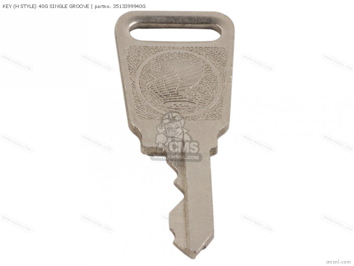 Honda KEY (H STYLE) 40G SINGLE GROOVE 3513399940G