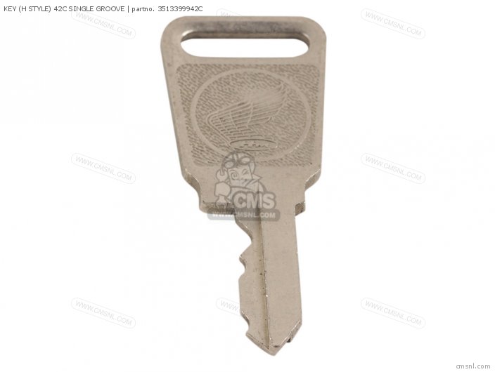 Honda KEY (H STYLE) 42C SINGLE GROOVE 3513399942C