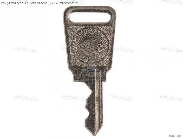 Honda KEY (H STYLE) 8213 SINGLE GROOVE 351339998213