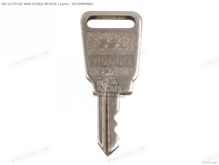 Honda KEY (H STYLE) 9660 SINGLE GROOVE 351339999660