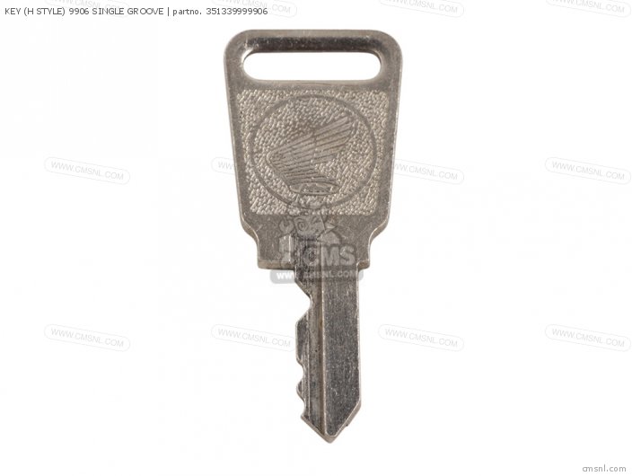 Honda KEY (H STYLE) 9906 SINGLE GROOVE 351339999906