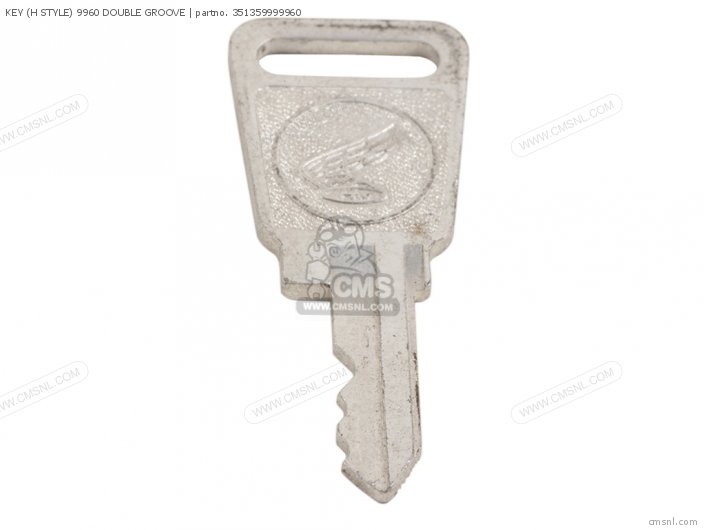 Honda KEY (H STYLE) 9960 DOUBLE GROOVE 351359999960