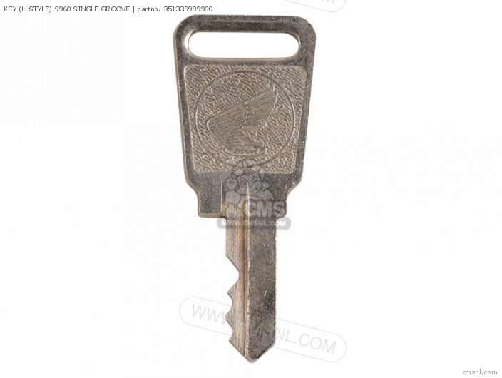 Honda KEY (H STYLE) 9960 SINGLE GROOVE 351339999960