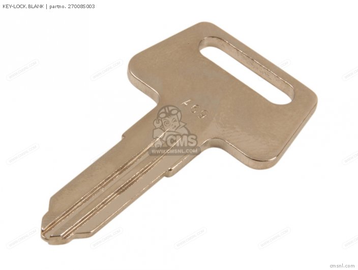 Kawasaki KEY-LOCK,BLANK,(TYPE: 27008S003 Kawasaki KEY-LOCK,BLANK,(TYPE: 27008S003