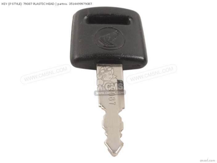 Honda KEY (P STYLE) 79087 PLASTIC HEAD 3514499979087