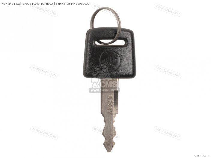 Honda KEY (P STYLE) 87907 PLASTIC HEAD 3514499987907