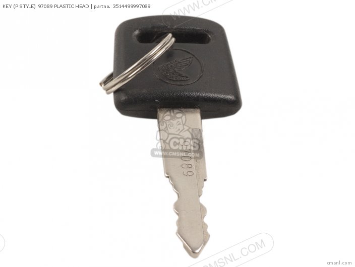 Honda KEY (P STYLE) 97089 PLASTIC HEAD 3514499997089