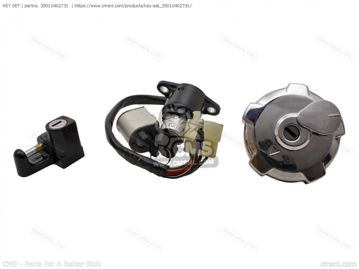 ホンダ純正モンキーキーセット(4点セット) ホンダ 純正キーホルダー