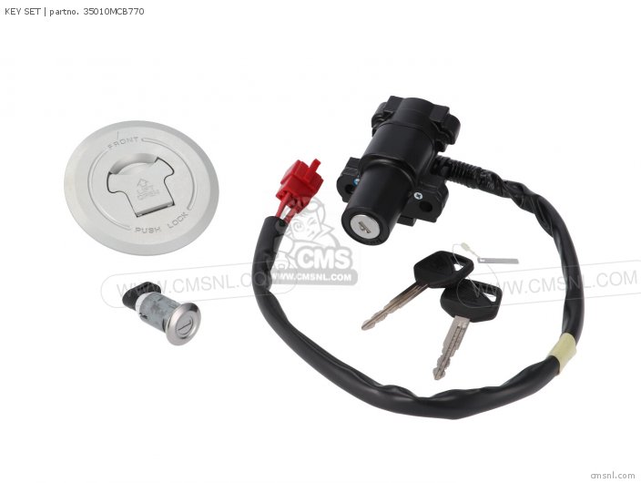 Honda KEY SET 35010MCB770 Honda KEY SET 35010MCB770