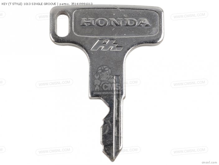 Honda KEY (T STYLE) 1013 SINGLE GROOVE 351419991013