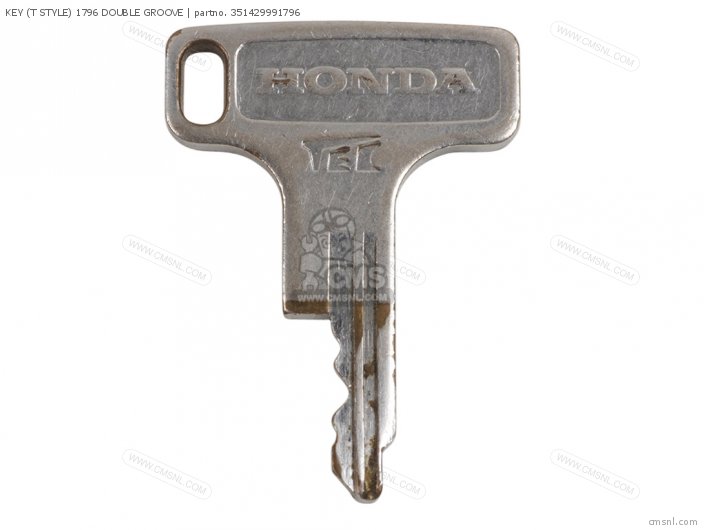 Honda KEY (T STYLE) 1796 DOUBLE GROOVE 351429991796