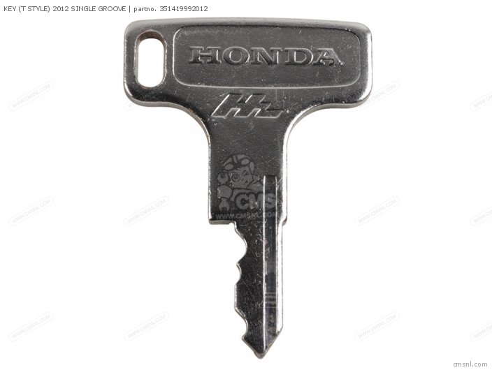 Honda KEY (T STYLE) 2012 SINGLE GROOVE 351419992012