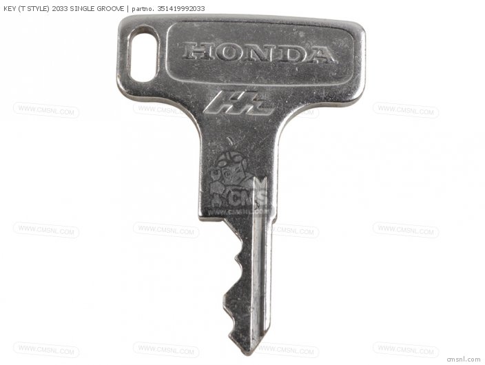 Honda KEY (T STYLE) 2033 SINGLE GROOVE 351419992033