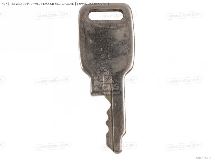 Honda KEY (T STYLE) 7644 SMALL HEAD SINGLE GROOVE 351409997644