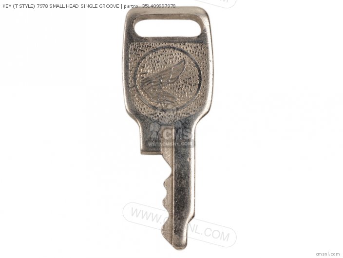 Honda KEY (T STYLE) 7978 SMALL HEAD SINGLE GROOVE 351409997978