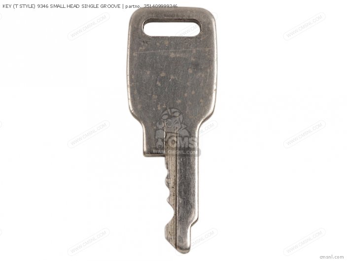 Honda KEY (T STYLE) 9346 SMALL HEAD SINGLE GROOVE 351409999346