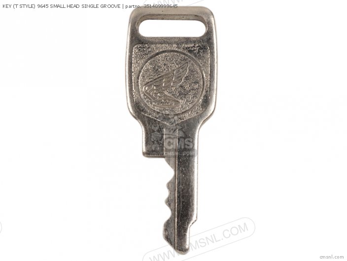 Honda KEY (T STYLE) 9645 SMALL HEAD SINGLE GROOVE 351409999645