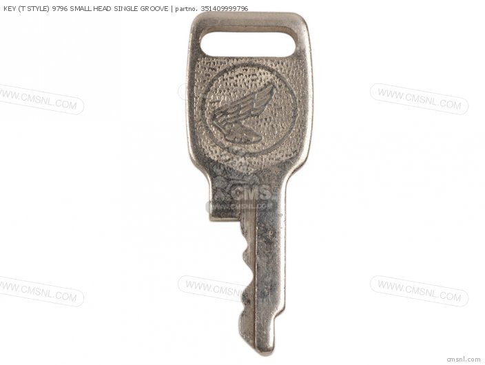 Honda KEY (T STYLE) 9796 SMALL HEAD SINGLE GROOVE 351409999796