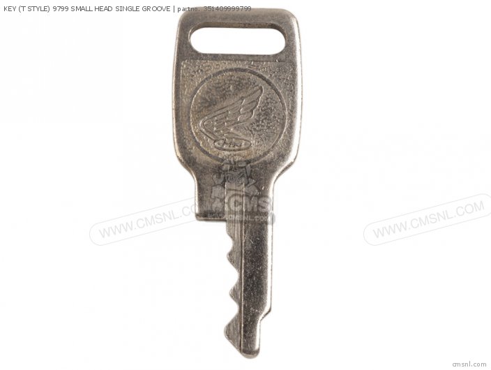 Honda KEY (T STYLE) 9799 SMALL HEAD SINGLE GROOVE 351409999799