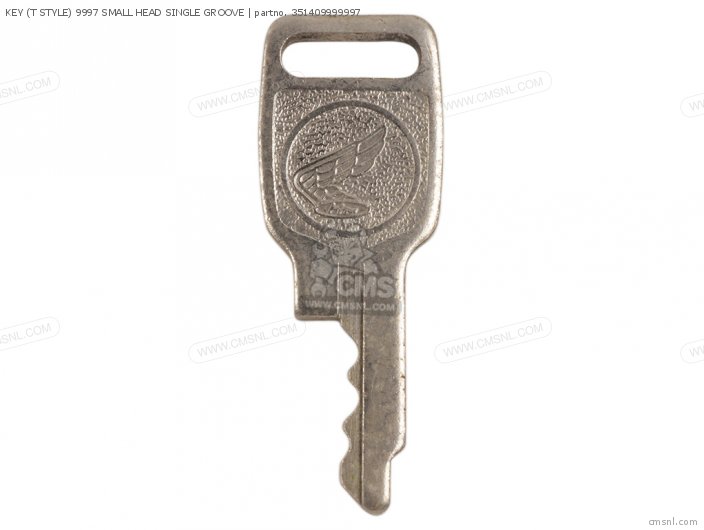 Honda KEY (T STYLE) 9997 SMALL HEAD SINGLE GROOVE 351409999997