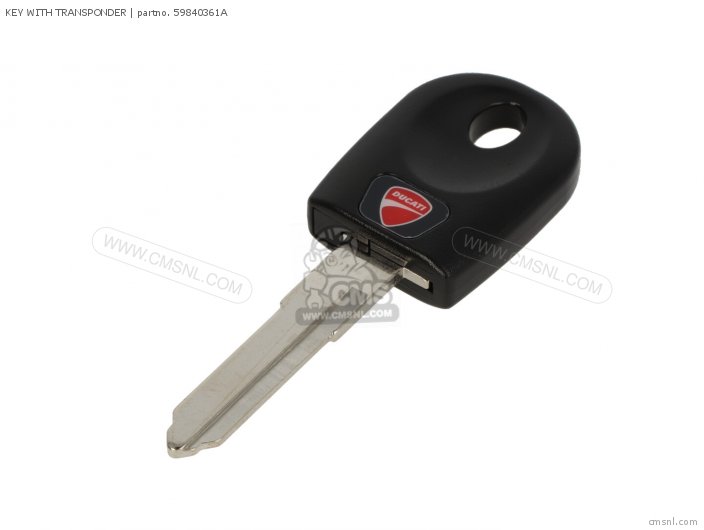 Ducati KEY WITH TRANSPONDER 59840361A