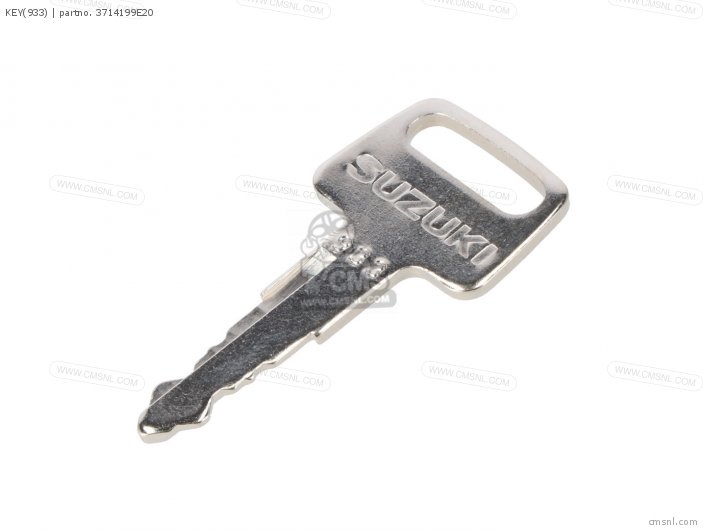 3714199E20: Key(933) Suzuki - buy the 37141-99E20 at CMSNL
