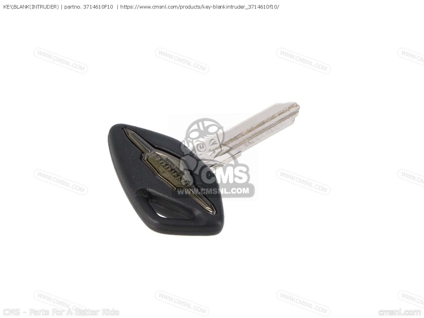 3714610F10: KEY,BLANK(INTRUDER) Suzuki - buy the 37146-10F10 at CMSNL