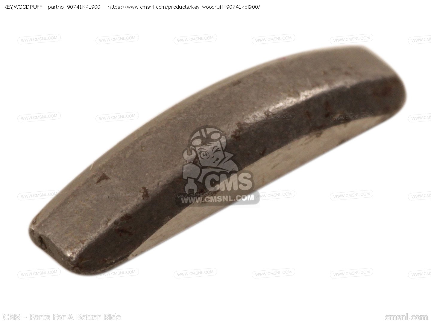 90741KPL900 Key,woodruff Honda buy the 90741KPL900 at CMSNL