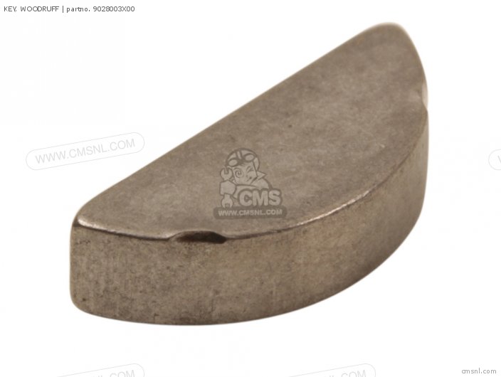 Yamaha KEY, WOODRUFF 9028003X00 Yamaha KEY, WOODRUFF 9028003X00