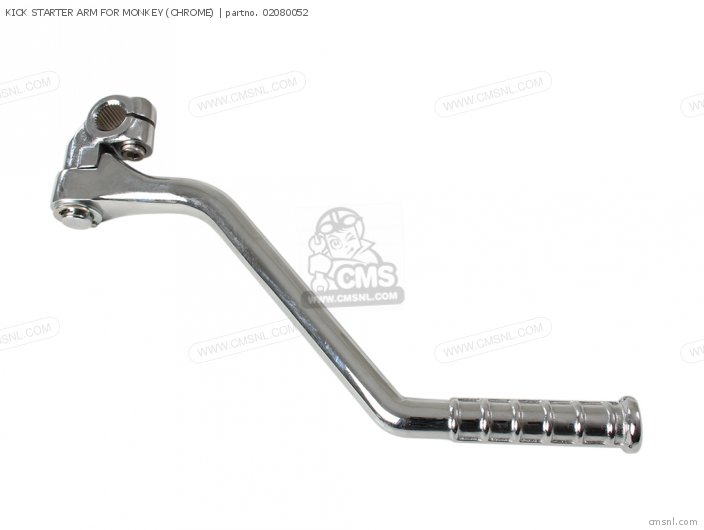 Takegawa KICK STARTER ARM FOR MONKEY (CHROME) 02080052