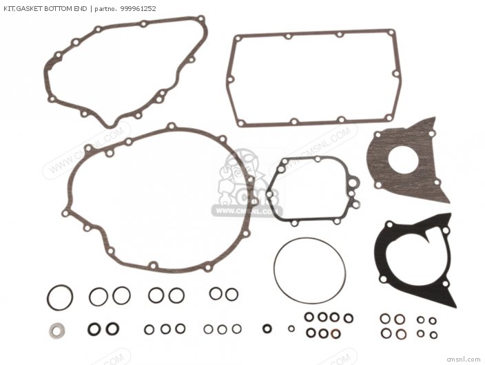 Kawasaki KIT,GASKET BOTTOM END 999961252