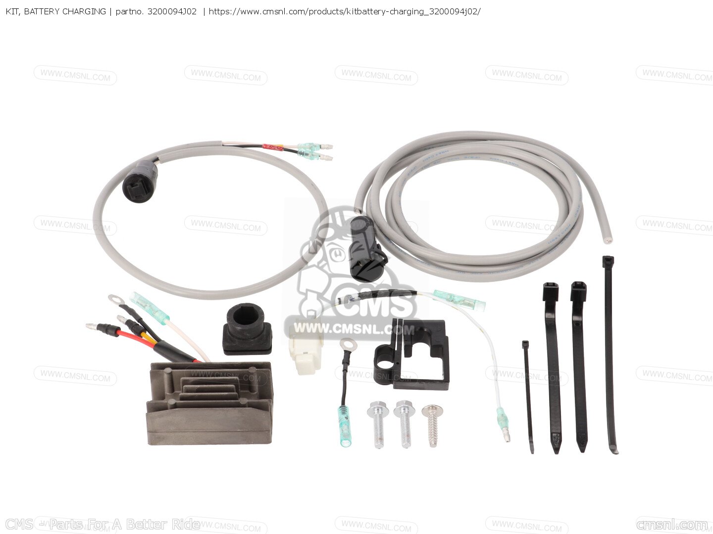 3200094J02 Kit, Battery Charging Suzuki buy the 3200094J02 at CMSNL