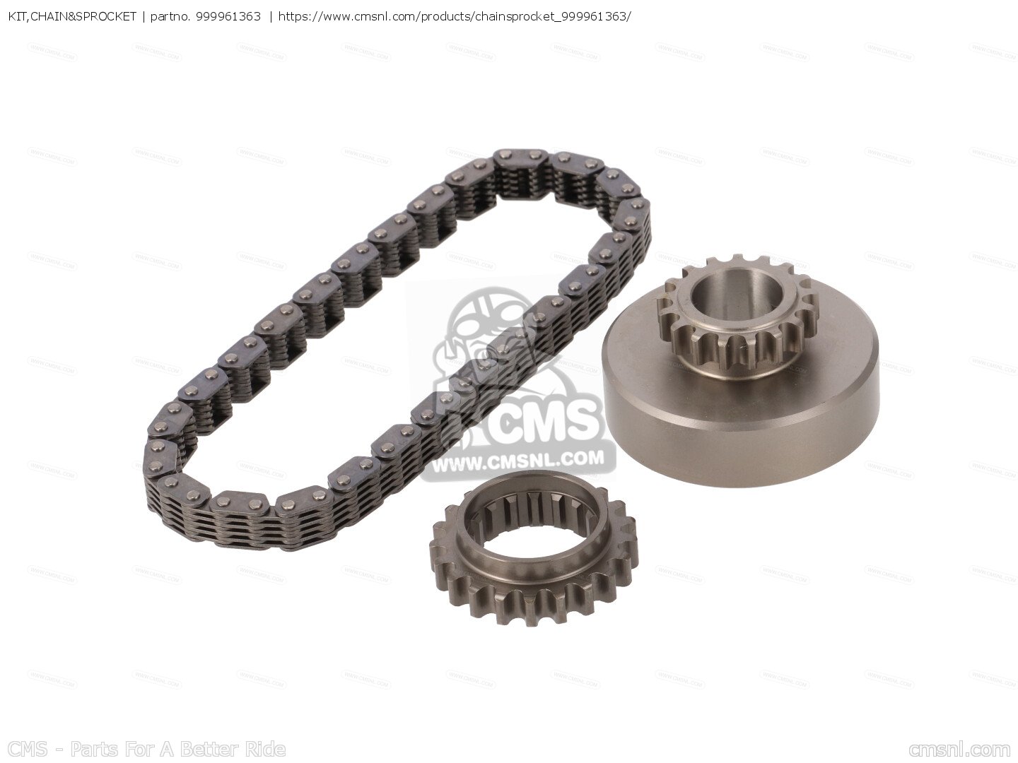 999961363: KIT,CHAIN&SPROCKET Kawasaki - buy the 99996-1363 at CMSNL