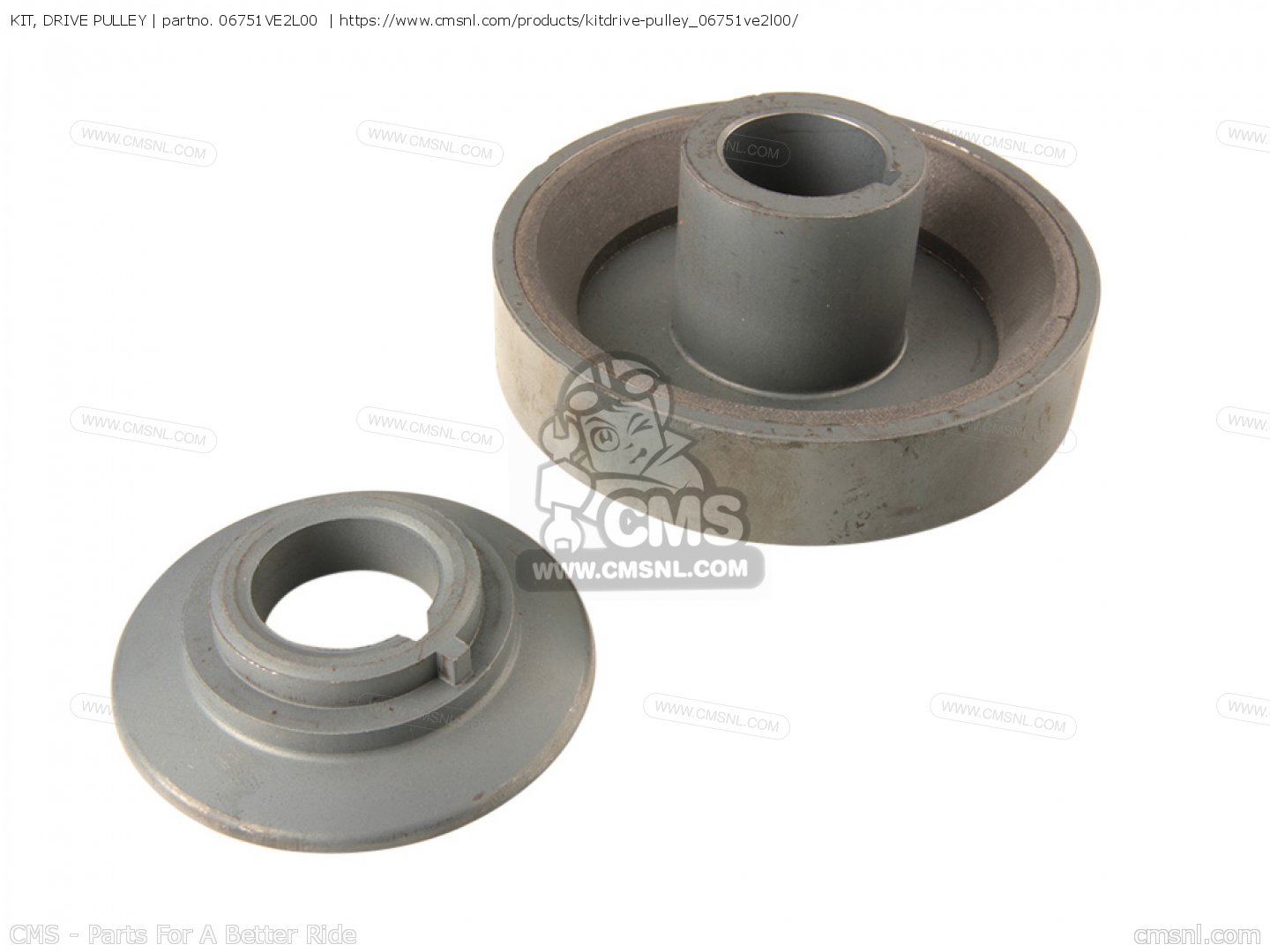 【バイイー】 Hrr2168vka Parts Official Honda 75162-VL0-H00 Pulley, Drive