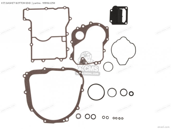 Kawasaki KIT.GASKET BOTTOM END 999961258