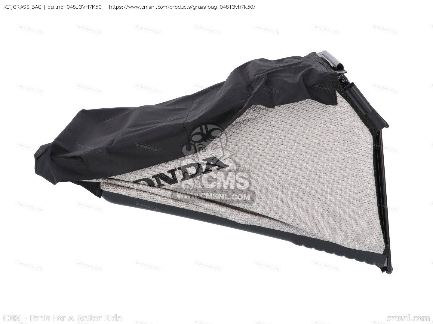 04813VH7K50 Kit,grass Bag Honda buy the 04813VH7K50 at CMSNL