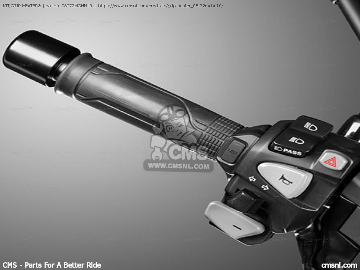 08T72MGHN10 Kit,grip Heater& Honda buy the 08T72MGHN10 at CMSNL