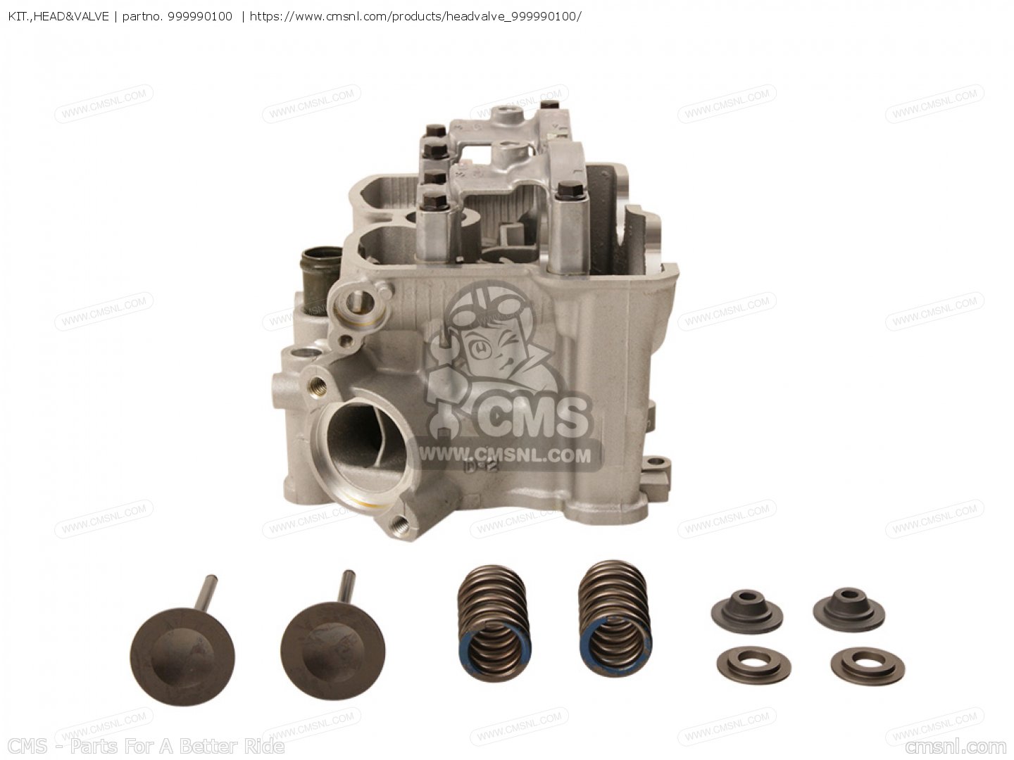 999990100 KIT.,HEAD&VALVE Kawasaki buy the 999990100 at CMSNL