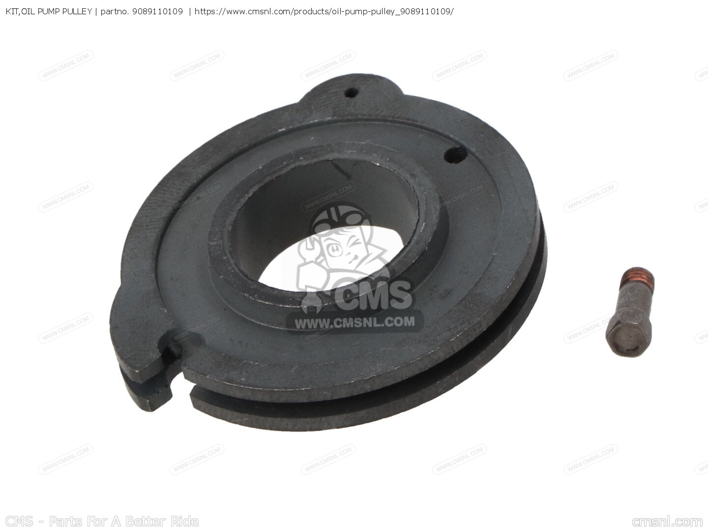 9089110109: KIT,OIL PUMP PULLEY Yamaha - buy the 90891-10109